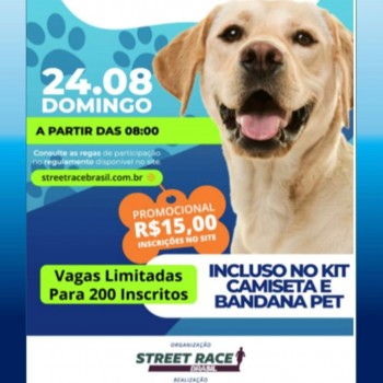 SEST SENAT promove 2º Passeio Pet em Presidente Prudente